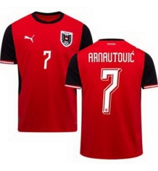 Men 7 Austria Marko Arnautovic World Cup Away Replica Jersey  1