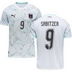 Men 9 Austria Marcel Sabitzer World Cup Away Replica Jersey  2
