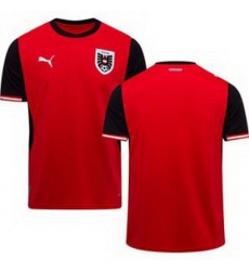 Men Men 0 Austria Blank World Cup Away Replica Jersey  1