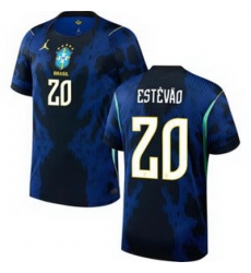 Men 20 Brazil National Team Estevao Willian 2026 Home Jersey 2 Men 20 Brazil National Team Estevao Willian 2026 Home Jersey 2