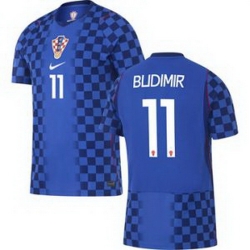 Men 11 Croatia Ante Budimir Away Replica World Cup   2