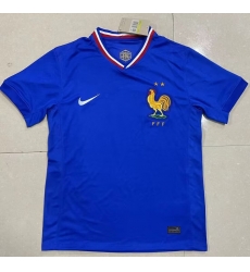 France Blue Home 2024 Soccer Jersey France Blue Home 2024 Soccer Jersey