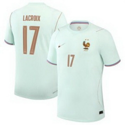 Men 17Maxence Lacroix France Jersey   1