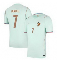 Men 7Ousmane Dembele France Jersey 1 Men 7Ousmane Dembele France Jersey 1