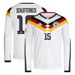 Men 15Nico Schlotterbeck Germany National Team Jersey   4