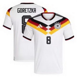 Men 8Leon Goretzka Germany National Team Jersey   5