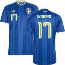 Men 17 Sweden Viktor Gyokeres World Cup Replica Jersey  2
