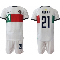 Men FIFA 2022 Portugal Soccer Jersey 004