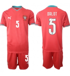 Portugal 2026 FIFA World Cup Soccer Jersey Red #5 DALOT