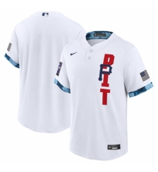 Men's Pittsburgh Pirates Blank Nike White 2021 MLB All-Star Game Replica Jersey Men's Pittsburgh Pirates Blank Nike White 2021 MLB All-Star Game Replica Jersey
