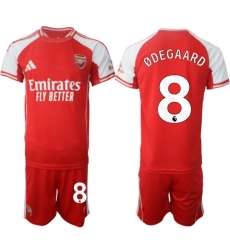 Men Arsenal 2026 Soccer Jerseys Red #8 ODEGAARD