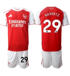Men Arsenal 2026 Soccer Jerseys Red White #29 HAVERTZ
