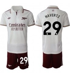 Men Arsenal 2026 Soccer Jerseys White #29 HAVERTZ