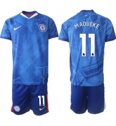 Men Chelsea 2026 Soccer Jerseys Blue #11 MADUEKE