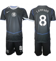 Men Chelsea 2026 Soccer Jerseys DarkGrey #8 LAMPARD