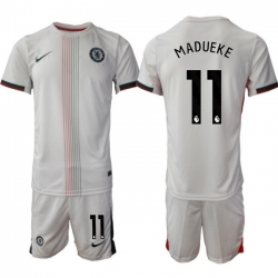 Men Chelsea 2026 Soccer Jerseys White #11 MADUEKE