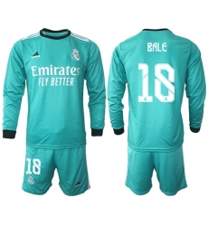 Men Real Madrid Long Sleeve Soccer Jerseys 503 Men Real Madrid Long Sleeve Soccer Jerseys 503
