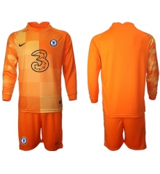Men Chelsea Long Sleeve Soccer Jerseys 508