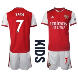 Kids Arsenal Soccer Jerseys 022