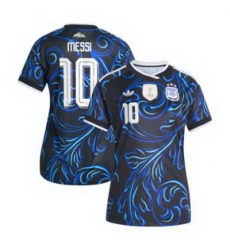 Women 10Lionel Messi Argentina National Team adidas 2026 Away Replica Jersey Black 3 Women 10Lionel Messi Argentina National Team adidas 2026 Away Replica Jersey Black 3