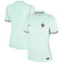 Women 0 Blank France Jersey   4