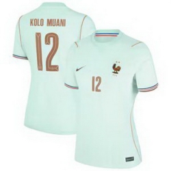 Women 12Randal Kolo Muani France Jersey   4