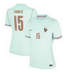 Women 15Ibrahima Konate France Jersey 4 Women 15Ibrahima Konate France Jersey 4