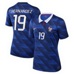 Women 19Theo Hernandez France Jersey   3