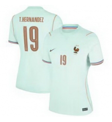 Women 19Theo Hernandez France Jersey 4 Women 19Theo Hernandez France Jersey 4