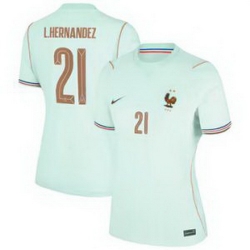 Women 21Lucas Hernandez France Jersey   4