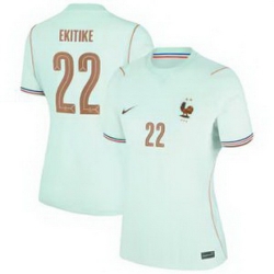 Women 22Hugo Ekitike France Jersey   4