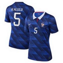 Women 5Pierre Kalulu France Jersey   3
