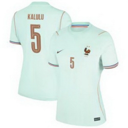 Women 5Pierre Kalulu France Jersey   4