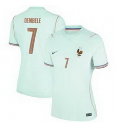 Women 7Ousmane Dembele France Jersey 4 Women 7Ousmane Dembele France Jersey 4