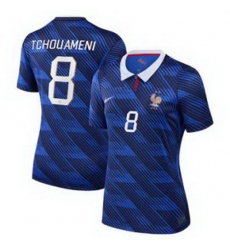 Women 8Aurelien Tchouameni France Jersey 3 Women 8Aurelien Tchouameni France Jersey 3