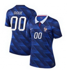 Women Women 00 Custom France Jersey 3 Women Women 00 Custom France Jersey 3