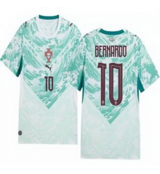 Women 10 Portugal Replica Bernardo Silva Long Sleeve Away Jersey 1 Women 10 Portugal Replica Bernardo Silva Long Sleeve Away Jersey 1