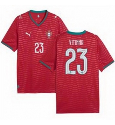 Women 23 Portugal Vitinha Home Replica Jersey 1 Women 23 Portugal Vitinha Home Replica Jersey 1