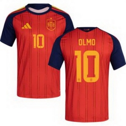 Women 10 Spain Dani Olmo World Cup 2026 Away Replica Jersey   1