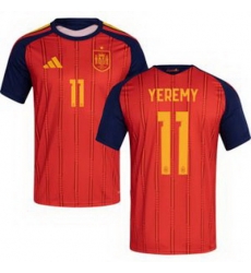 Women 11 Spain Yeremy Pino World Cup 2026 Away Replica Jersey 1 Women 11 Spain Yeremy Pino World Cup 2026 Away Replica Jersey 1