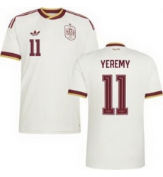 Women 11 Spain Yeremy Pino World Cup 2026 Away Replica Jersey 2 Women 11 Spain Yeremy Pino World Cup 2026 Away Replica Jersey 2