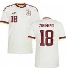 Women 18 Spain Martin Zubimendi World Cup 2026 Away Replica Jersey 2 Women 18 Spain Martin Zubimendi World Cup 2026 Away Replica Jersey 2