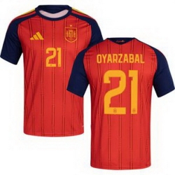 Women 21 Spain Mikel Oyarzabal World Cup 2026 Away Replica Jersey   1