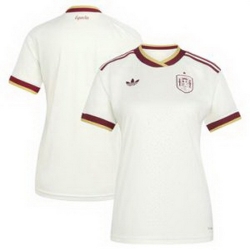 Women Women 0 Spain Blank World Cup 2026 Away Replica Jersey   3