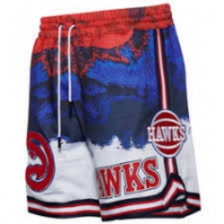 NBA Shorts Atlanta Hawks Blue Red
