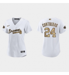 Women Atlanta Braves William Contreras 2022 Mlb All Star Game Replica White Jersey Women Atlanta Braves William Contreras 2022 Mlb All Star Game Replica White Jersey
