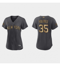 Women Clay Holmes New York Yankees 2022 Mlb All Star Game Replica Charcoal Jersey Women Clay Holmes New York Yankees 2022 Mlb All Star Game Replica Charcoal Jersey
