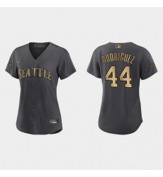 Women Julio Rodriguez Seattle Mariners 2022 Mlb All Star Game Replica Charcoal Jersey Women Julio Rodriguez Seattle Mariners 2022 Mlb All Star Game Replica Charcoal Jersey