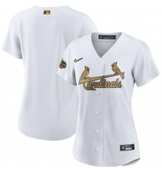 Women St Louis St.Louis Cardinals Blank 2022 All Star White Stitched Baseball Jersey Women St Louis St.Louis Cardinals Blank 2022 All Star White Stitched Baseball Jersey