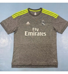 Real Madrid Gray Soccer Jersey
